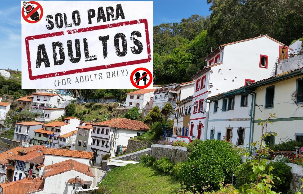 Apartamentos La Casa Del Pintor Cudillero Esterno foto